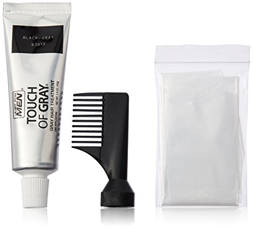 Just for men hair color, touch of gray t-55 black, 2 count
