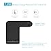Bysionics Wireless Charger,2 in 1 Fast Qi Phone Wireless Charging Stand & Wireless Charging Dock Compatible for Apple iWatch Series 4/3/2/1 (Black)