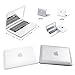 AStorePlus Macbook Air Style Mirror Mini Portable Notebook Creative Make up Mirror, Silver