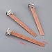 JYS 40Pcs 8/12.5/13mm Wooden Candle Cores Wicks with 40Pcs Stands DIY Candles Making - 8mm x 90mm