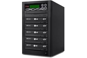 Bestduplicator BD-LG-5T 5 Target 24x SATA DVD Duplicator with Built-in LG Burner (1 to 5)