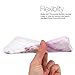 RXKEJI Purple Marble Design Cute Clear Flexible Bumper TPU Soft Rubber Silicone Cover Phone Case for iPhone XS Max 2018 6.5 inch