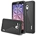 Alcatel One Touch Fierce XL Case, RANZ Classic Black Hard Impact Dual Layer Shockproof Bumper Case For Alcatel One Touch Fierce XL (5054N)