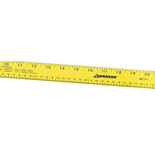 Swanson Tool AE141 36-Inch Yardstick, Yellow