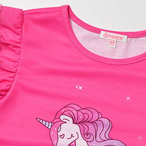 Unicorn Pajamas for Teen Girls 12 13 Pjs Sets Unicorn Clothes Summer Nightshirts - Thumbnail 4