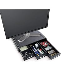 Mind Reader ' Perch' soporte y organizador de escritorio para PC, computadora portátil, iMac, talla única , Negro