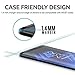 Galaxy Note 9 Screen Protector, (2-Pack) Tempered Glass Screen Protector [Force Resistant up to 11 pounds] [Full Screen Coverage] [Case Friendly] for Samsung Note 9 (Released in 2018)