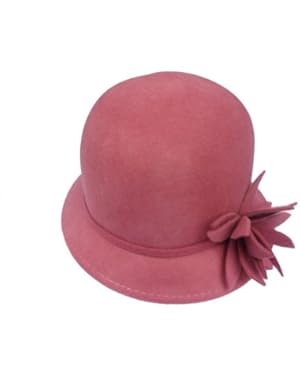 Goal 2020 Soft Wool Cut Flower Cloche Comes in Brown or Dark Pink!