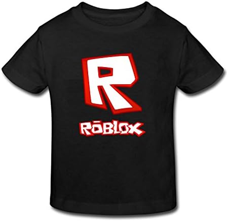 FLangeer Kids T-Shirt Heavyweight Cotton Comfort Short Sleeve Roblox Video Game for Girls & Boys