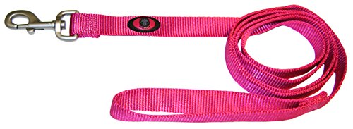 "Hamilton Nylon Dog Lead, Raspberry" - Image 2