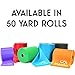 Meglio - Resistance Bands, Exercise Bands, Workout Bands, Latex-Free, Skin Friendly, for Early Stage Rehab, Increase Strength and Muscle Toning, Pilates, Stretching and Home Workouts (Coral)