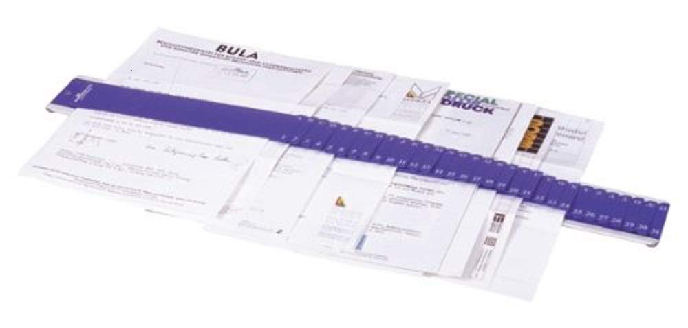 Durable 370006 Expanding File A - Z and 1 - 31 Blue