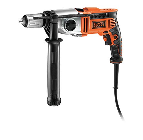 BLACKDECKER-KR1102K-QS-Taladro-percutor-1100W-230V-con-2-velocidades-mecnicas-y-maletn