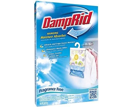 Hanging Moisture Absorber | DampRid Fragrance Free (Pack of 6) - //medicalbooks.filipinodoctors.org