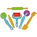 Mtele Assorted Smart Clay and Play Dough Tool Kit, 6-Piece