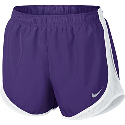 Nike Womens Dri-Fit Tempo Running Shorts Court Purple/White 831558-547 Size Large