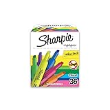 SHARPIE Tank Highlighters, Chisel Tip, Assorted