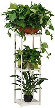 フラワースタンド 植物スタンド 現代のシンプルフラワースタンド鉄アートマルチレイヤーバルコニーリビングルームランディングフラワーポットホルダー室内緑色大根葉緑体フラワーシェルフ 多機能収納ラック 屋外 室内 庭の植物スタンド チャン ミン1811 Ospacp Org Ar
