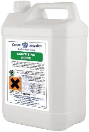 Crown Supplies Sanitiser Concentrate 5L