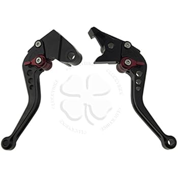 CNC Shorty Brake Clutch Levers Black For Kawasaki Ninja ZX 6R 00-04 Handle Hand