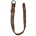 Slim Leather Dog Collar for Small Size Dog (12 to 15.5 Inches) Handmade by Hide & Drink :: Bourbon Brown