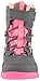Merrell Kids' Unisex M-Snow Crush Jr Wtrpf Snow Boot, Grey/Coral, 07.0 M US Toddler