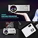 YABER Portable Projector with 4500 Lumen Full HD 1080P 200″ Display Supported, LCD LED Home & Outdoor Projector Compatible with Fire TV Stick/Smartphone/HDMI/VGA/AV/USB (White)thumb 3