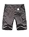 Kids Young Boy’s Quick Drying Convertible Pants, Athletic Lightweight Outdoor Hiking Shorts, Travel Cargo Fishing Trousers,9016,Grey XL,18-20 Yearsthumb 4