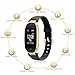 LEMFO Ladies Fitness Tracker Heart Rate Monitor Women Swimming Waterproof Activity Tracker Smartband Sleep Monitor Pedometer Bracelet Bluetooth Fitness Smart Watch Wristband ¡­