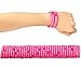 AISENO 36 Pcs Breast Cancer Awareness Pink Ribbon Bracelets Rubber Wristbands Strength Hope Faith Courage Party Wristband Supplies Unisex