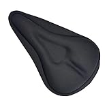 Superdream soft gel relief bike saddle seat cushion pad cover (straight and triangle groove)
