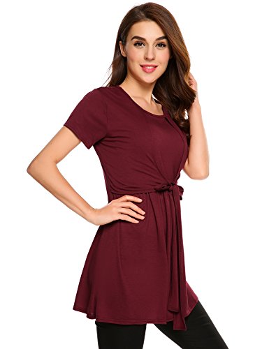Zeagoo Womens Short Sleeve