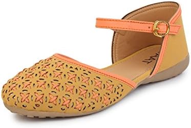 TAAT Women's Napa Leather Fashion Belly Shoe T-40