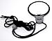 Formline 3X Pendant Magnifier with Adjustable Necklace Strap and 6X Spot Lens
