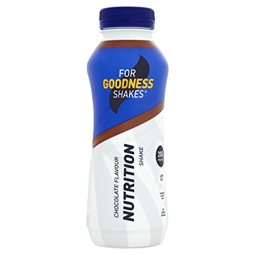 For Goodness Shakes Protein Nutrition Chocolate Shake, 315ml Pack of