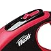 FLEXI New Comfort Retractable Dog Leash (Tape), 16ft, Small, Red, Model Number: CF10T5.250.R