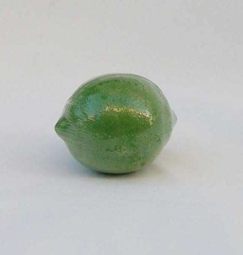 Handmade all GREEN Lime Fruit Soap, Made with Essential Oils