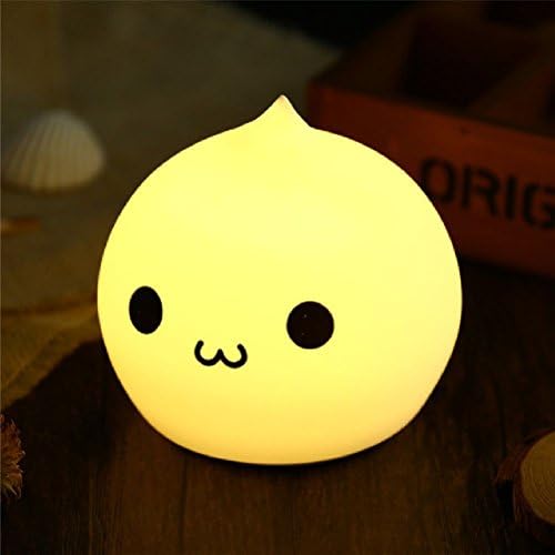 Mini Cartoon Led Colorful Silicone Water Drop Night Light Bedside Lamp Atmosphere Led