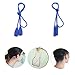 Kalevel 2pcs Sports Eyeglass Strap Silicone Eyeglass Holder for Kids Men Women