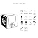 da Vinci Jr. 2.0 Mix Wireless 3D Printer ~ 6” x 6” x 6” Built Volume – Duo Color/Mid Color Gradient Printing Mode (Fully Enclosed Design for PLA/Tough PLA)
