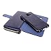 S6 Active Case, Galaxy S6 Active Case, Cellularvilla Wallet Bag Case, Pu Leather Flip [Card Slots] Case, [Zipper Wallet] [Magnetic Detachable] Cover for Samsung Galaxy S6 Active G890 (Midnight Blue)