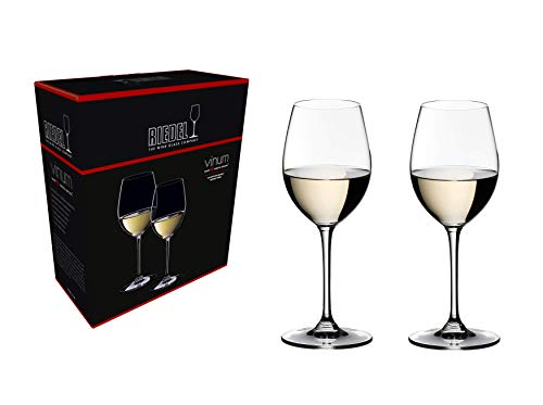 Riedel-VINUM-Sauvignon-BlancDessert-Wine-Glass-Set-of-2-Clear