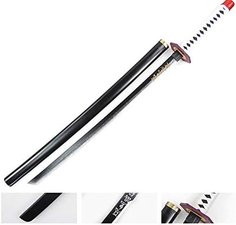 HLZG Kimetsu no Yaiba Tomioka Giyuu Cosplay Demon Slayer Cosplay Costume Prop Silver Gray