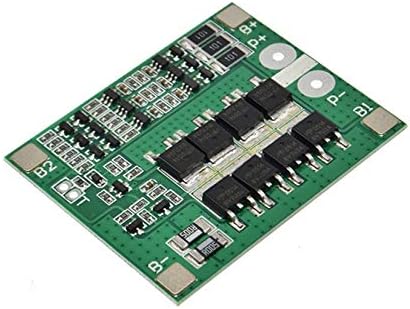 ZengBuks 3S 12V 25A Li-ion Lipo Battery 18650 Board Charger Protection Cell Charging Module Electronic BMS Packs PCM with Balance - Green