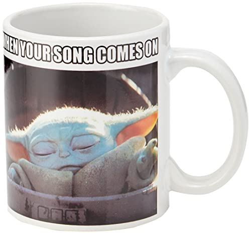 Star Wars: The Mandalorian - Mug en céramique 11oz/315ml (Quand tu entends ta chanson)