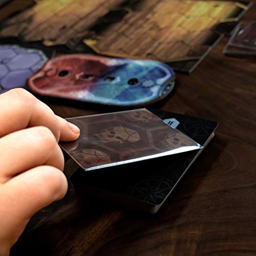 150 Card Sleeves | Smooth Durable 2.5" x 3.5" Plastic Card Protectors for Board Game Components & Collecting Card Games | Sleeves Compatible with All Popular TCG Games & Standard Poker Size Cards