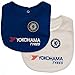 Chelsea FC Bibs - Set of 2 - Bibs feature Chelsea team colors and crest -  One Bib is Blue, One Bib is White