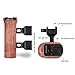 SmallRig Universal Side Wooden NATO Handle Grip DSLR Camera Cage w/Cold Shoe Mount Built-in Wrench, Threaded Holes – 2187