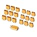 AUTOUTLET XT30/XT60 Bullet Connectors Plugs Male & Female for RC Car/Boat/LiPo Battery (10 Pairs XT60 Connectors Plugs)