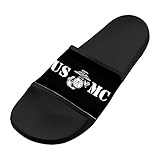 Dlongge Marine Corps Logo Comfortable Slipper
